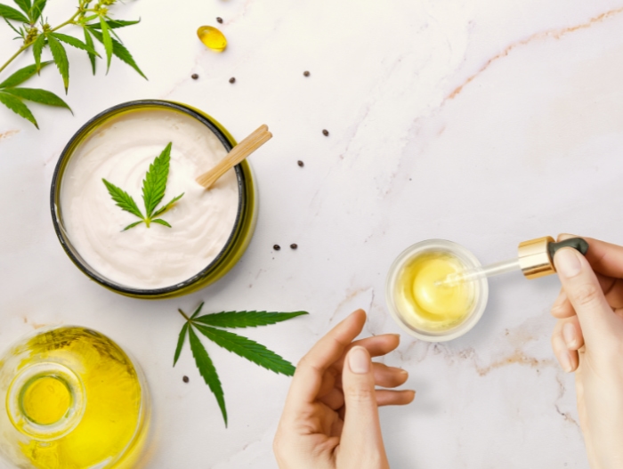 cannabis oil made into cream