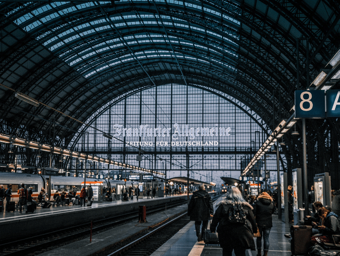train station in germany