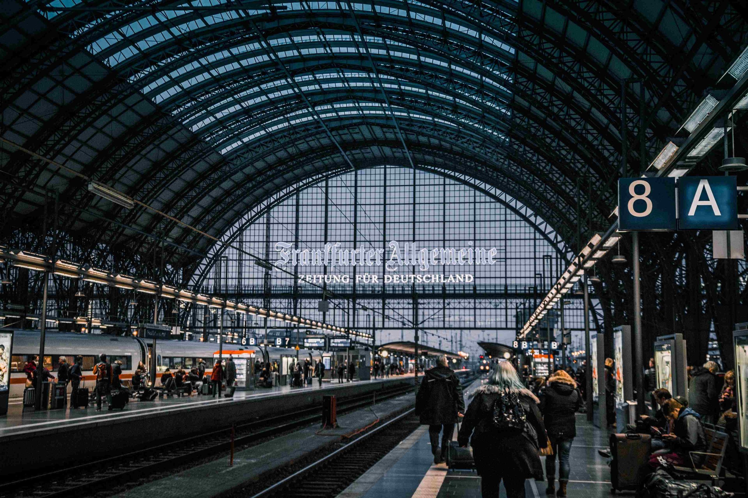 train station in germany 