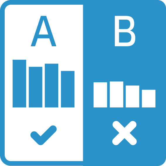 A/B test icon