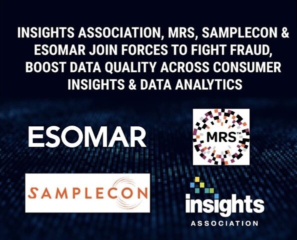 ESOMAR SampleCon MRS and Insights Association logos and graphic