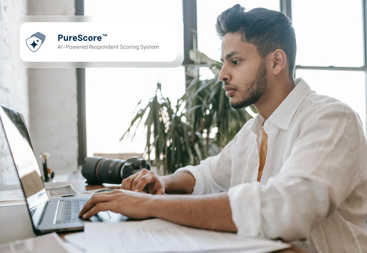 Respondent-level AI scoring that protects every data point