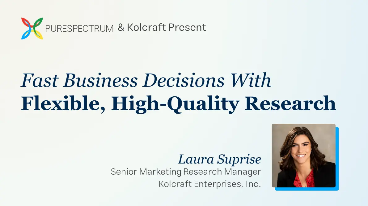 Fast Business Decisions With High-Quality Research