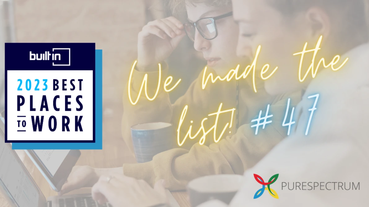 PureSpectrum Places #47 on Built In’s Best Workplaces