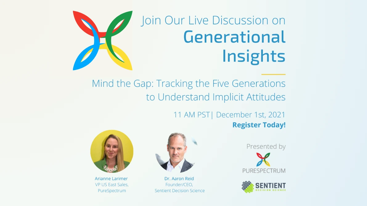 PureSpectrum & Sentient: Generational Insights Webinar
