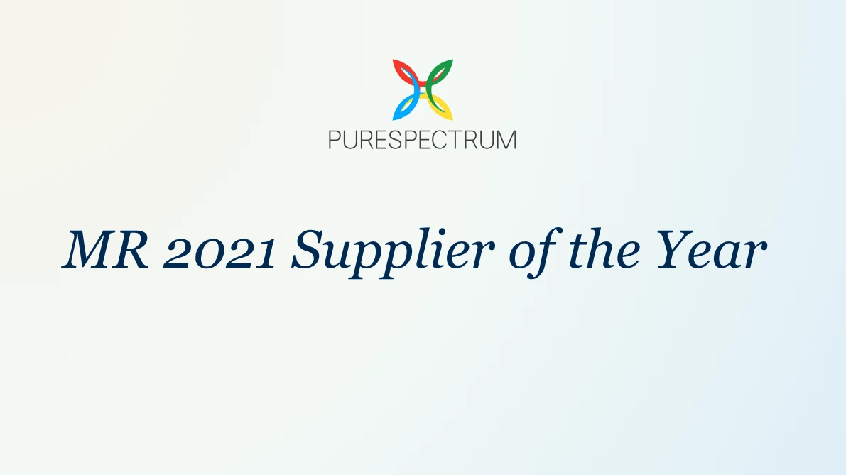 PureSpectrum Named Supplier of the Year